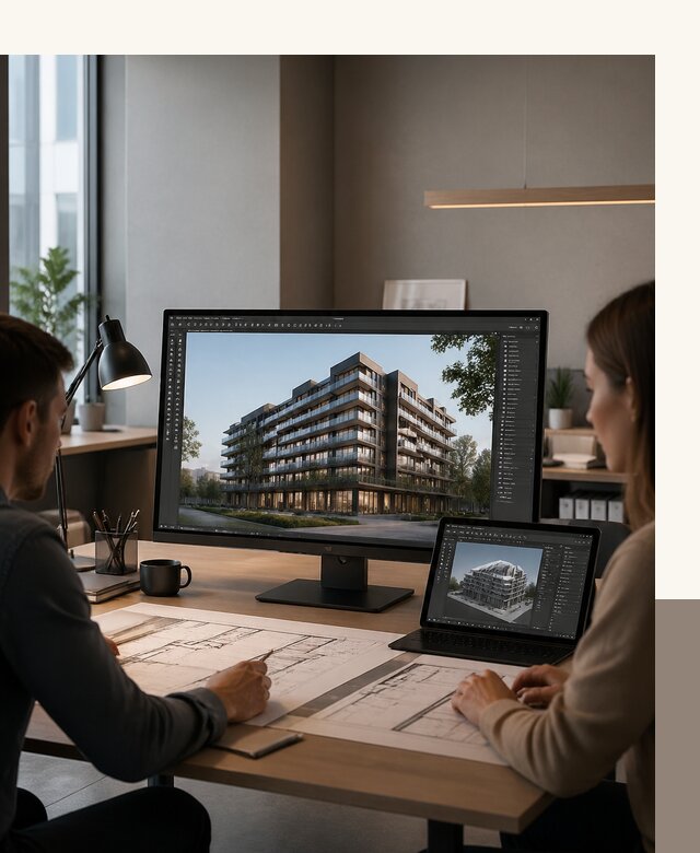 3D визуализация архитектуры и объектов строительства в Мирном