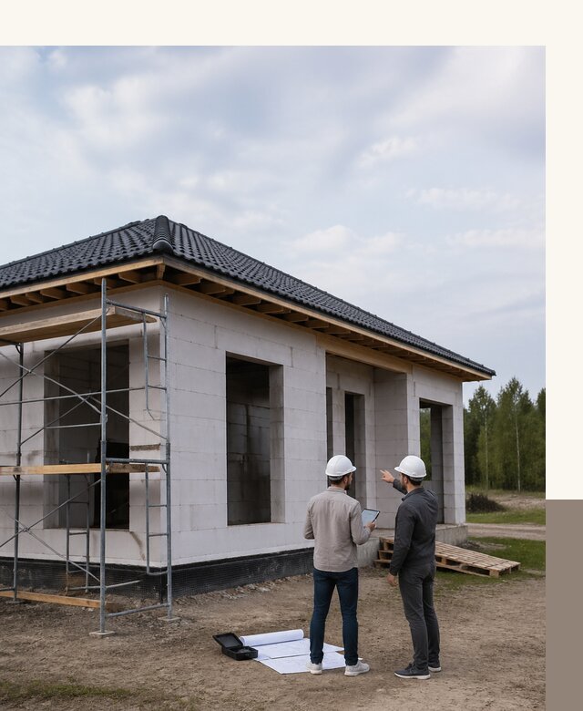 Проектирование одноэтажных домов из газобетона в Мирном